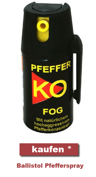 2 Stück Pfefferspray Schlüsselanhänger - Tierabwehr Selbstverteidigung Q1F